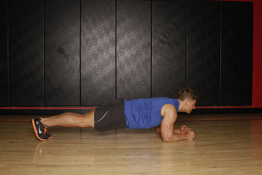 Plank end ki position