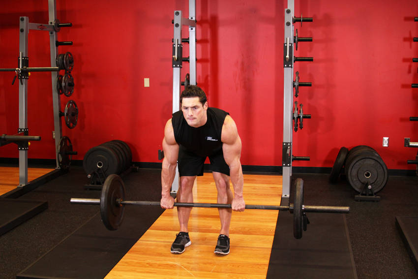 Romanian Deadlift shuru ki position