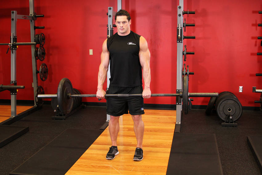 Romanian Deadlift end ki position